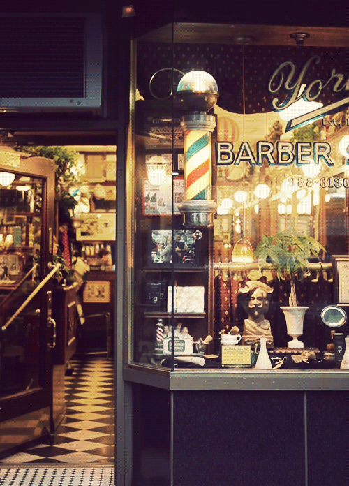 Jamie Beck cinemagraphs - The Barber