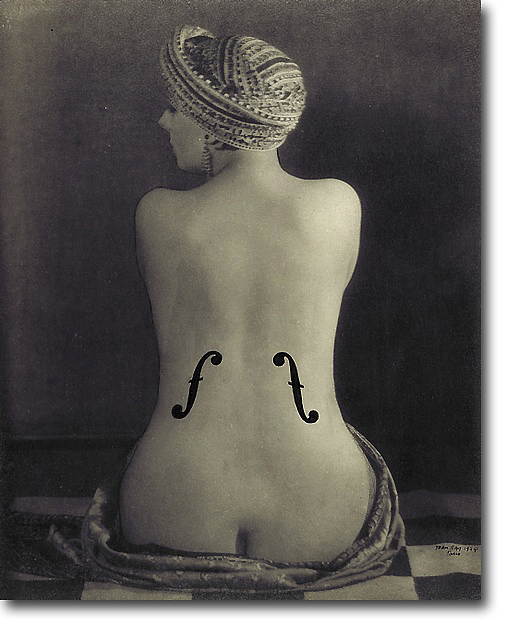Le violon d'Ingres de Man Ray, 1924