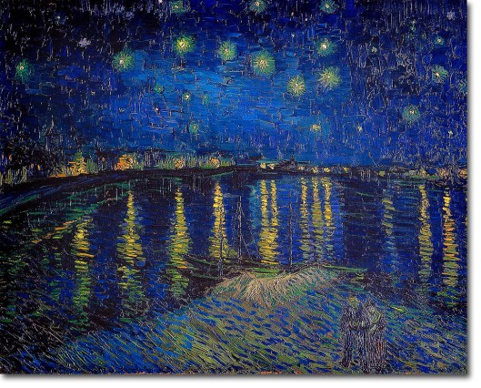 Nuit étoilée, Van Gogh 1888